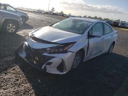 Salvage cars for sale at Sacramento, CA auction: 2017 Toyota Prius Prime