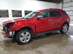 Chevrolet Equinox ltz salvage cars for sale: 2013 Chevrolet Equinox LTZ