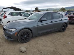 Salvage cars for sale from Copart San Martin, CA: 2016 BMW 320 I