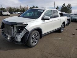 Salvage cars for sale from Copart Denver, CO: 2017 Honda Ridgeline RTL