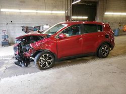 Salvage cars for sale at Angola, NY auction: 2020 KIA Sportage LX