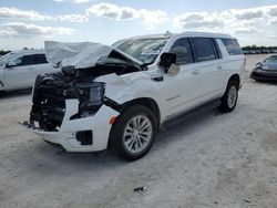 Salvage cars for sale at Arcadia, FL auction: 2023 GMC Yukon XL K1500 SLT