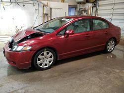 Honda Civic LX salvage cars for sale: 2010 Honda Civic LX