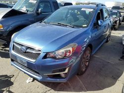 Salvage cars for sale at Martinez, CA auction: 2015 Subaru Impreza Sport