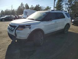 Salvage cars for sale at Denver, CO auction: 2015 Ford Explorer Sport