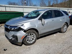 Salvage cars for sale at Hurricane, WV auction: 2022 Chevrolet Equinox LT