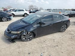 Honda Civic EX salvage cars for sale: 2014 Honda Civic EX