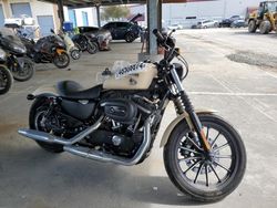 Harley-Davidson salvage cars for sale: 2015 Harley-Davidson XL883 Iron 883