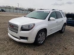 GMC Acadia DEN salvage cars for sale: 2016 GMC Acadia Denali