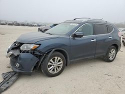 Salvage cars for sale at San Antonio, TX auction: 2015 Nissan Rogue S