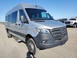Salvage trucks for sale at Fresno, CA auction: 2023 Mercedes-Benz Sprinter 3500