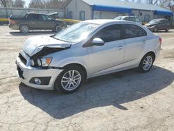 Salvage cars for sale at Wichita, KS auction: 2013 Chevrolet Sonic LT