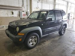 Jeep salvage cars for sale: 2007 Jeep Liberty Sport