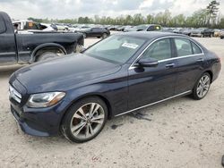 Salvage cars for sale at Houston, TX auction: 2018 Mercedes-Benz C300