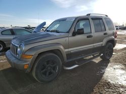 Salvage cars for sale from Copart Rocky View County, AB: 2006 Jeep Liberty Limited