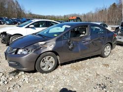 Salvage cars for sale at Candia, NH auction: 2013 Honda Civic LX