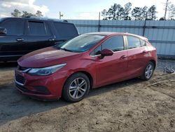 Chevrolet Cruze LT salvage cars for sale: 2018 Chevrolet Cruze LT