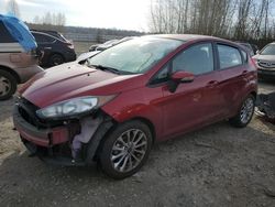 Salvage cars for sale from Copart Arlington, WA: 2014 Ford Fiesta SE