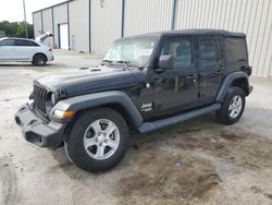 Salvage cars for sale at Apopka, FL auction: 2018 Jeep Wrangler Unlimited Sport