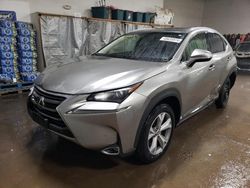 Salvage cars for sale at Elgin, IL auction: 2017 Lexus NX 200T Base