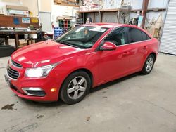 Salvage cars for sale from Copart Bakersfield, CA: 2015 Chevrolet Cruze LT
