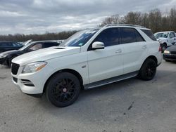 Mercedes-Benz ML 350 4matic salvage cars for sale: 2012 Mercedes-Benz ML 350 4matic