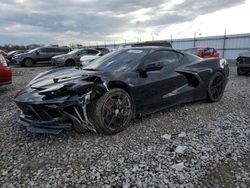 Salvage cars for sale from Copart Cahokia Heights, IL: 2021 Chevrolet Corvette Stingray 1LT