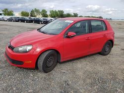 Salvage cars for sale at Sacramento, CA auction: 2012 Volkswagen Golf