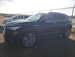Salvage cars for sale at Houston, TX auction: 2021 Infiniti QX50 Essential