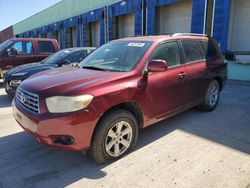 Toyota Highlander salvage cars for sale: 2008 Toyota Highlander