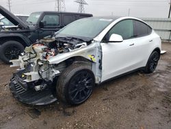 Vehiculos salvage en venta de Copart Elgin, IL: 2021 Tesla Model Y