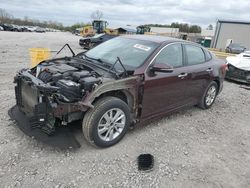 KIA Optima LX salvage cars for sale: 2018 KIA Optima LX