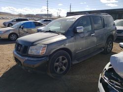 Nissan salvage cars for sale: 2005 Nissan Armada SE