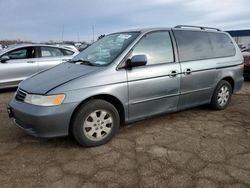 2002 Honda Odyssey EXL en venta en Woodhaven, MI