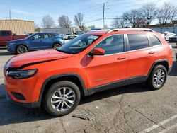 Salvage cars for sale from Copart Moraine, OH: 2021 Jeep Cherokee Latitude LUX