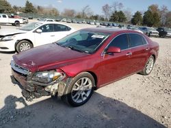 Chevrolet Malibu LTZ salvage cars for sale: 2011 Chevrolet Malibu LTZ