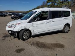 Salvage cars for sale at Brookhaven, NY auction: 2018 Ford Transit Connect XLT