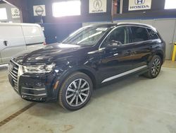 Salvage cars for sale from Copart East Granby, CT: 2017 Audi Q7 Premium Plus