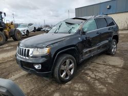 Vehiculos salvage en venta de Copart Woodhaven, MI: 2012 Jeep Grand Cherokee Laredo