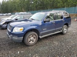 Vehiculos salvage en venta de Copart Graham, WA: 2006 Ford Explorer XLS