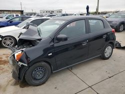 Salvage cars for sale from Copart Grand Prairie, TX: 2020 Mitsubishi Mirage ES