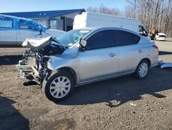Salvage cars for sale at East Granby, CT auction: 2019 Nissan Versa S