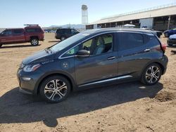 Chevrolet salvage cars for sale: 2020 Chevrolet Bolt EV Premier