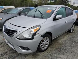 Salvage cars for sale at Savannah, GA auction: 2018 Nissan Versa S