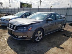 Salvage cars for sale from Copart Chicago Heights, IL: 2015 Volkswagen Passat S
