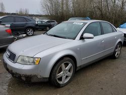 Audi A4 salvage cars for sale: 2003 Audi A4 3.0 Quattro