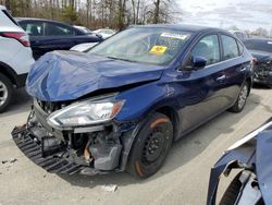 Salvage cars for sale at Waldorf, MD auction: 2016 Nissan Sentra S