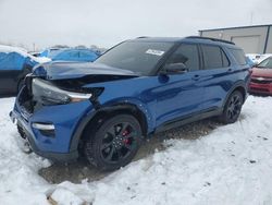 Ford Explorer st salvage cars for sale: 2020 Ford Explorer ST