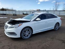 Salvage cars for sale from Copart Columbia Station, OH: 2017 Hyundai Sonata Sport