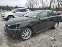 Salvage cars for sale at Candia, NH auction: 2012 Lexus IS 250